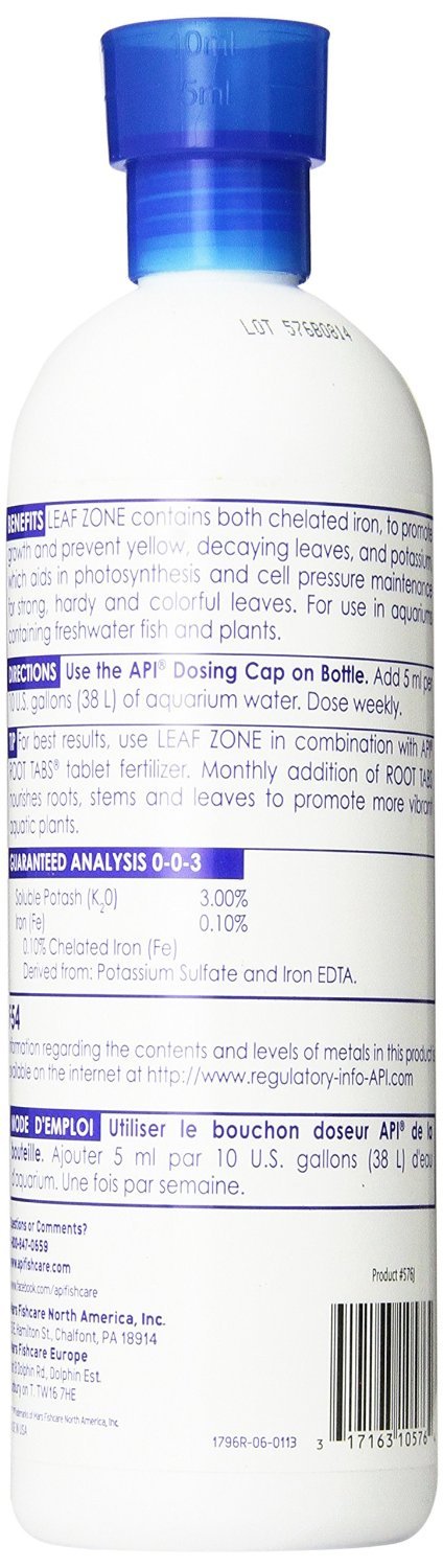 API Leaf Zone Aquarium Plant Food, 32-Ounce