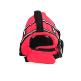 ZippyPaws Adventure Dog Life Jacket - Dog Life Vest for Swimming & Boating, Fits Small Pets, Lightweight Flotation Device for Water Safety, Padded Handle, Adjustable Fit, 6-10" - XX-Small, Red