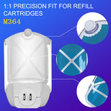 10 Pack Refill Cartridges, 2026 Upgraded Flying Insect Trap Refills Compatible with zzevo Flying Insect Trap Indoor Light M364 M364A Fully Compatible Size,Fly Catcher Trap (10 Refill Cartridges)