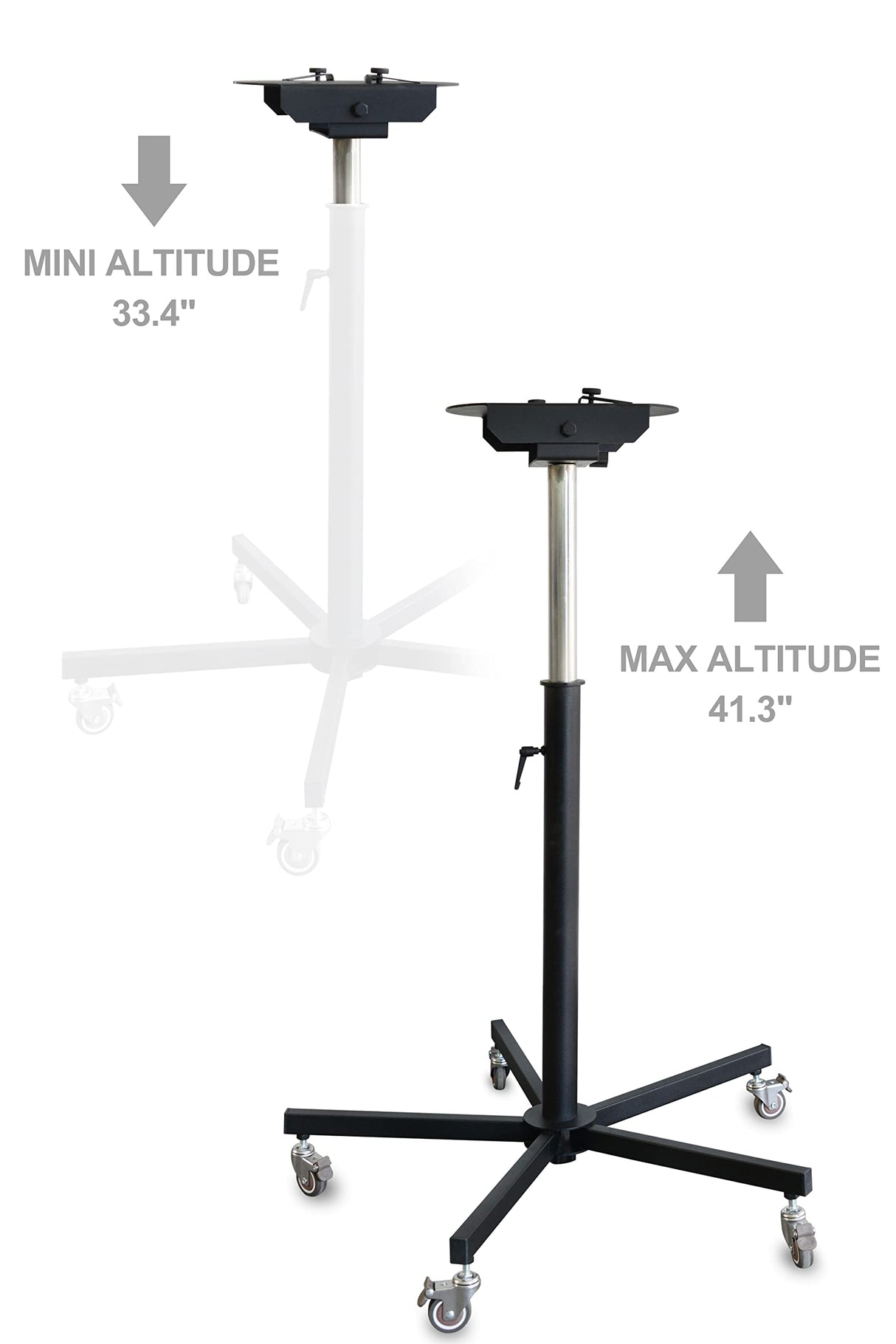 SHELANDY Pet Dryer Stand with Wheels & Hose Holder