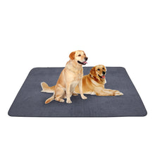 Load image into Gallery viewer, Peepeego Non-Slip Dog Pads Extra Large 72" x 72", Washable Puppy Pads with Fast Absorbent, Reusable, Waterproof for Training, Whelping, Housebreaking, Incontinence, for Playpen
