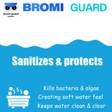 【1 Inch 5.5 Lbs】 Bromine Tablets for Spa Hot Tub Chemical Tabs Brominating Tablets Spa Hot Tub Chemical Sanitizer