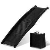 Outvita Dog Ramp, 61" Folding Pet Ramp for Car, SUV, Truck, Bed, Easy Access for Large Dogs Weight Bearing up to 150 Lbs, Non-Slip Step Surface, Lightweight Portable