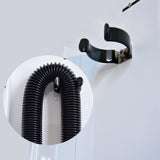 SHELANDY Pet Dryer Wall Mount with Hose Holder | Iron Hanger and Bracket Compatible to Dry Wall