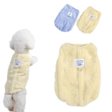 Warm Cat Apparel Cute Fluffy Cat Sweatshirt Cartoon Kitten Winter Coat Pullover Soft Skin-Friendly Knitwear (Small, Yellow2)