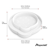 ASPECTEK Bed Bug Trap, Bed Bug Interceptor-Pack of 8. Insect Trap, Safe Eco Friendly, Bed Bug Eliminator (White)