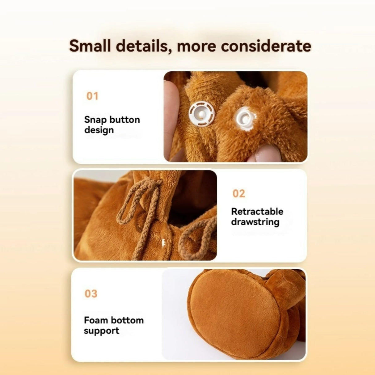Layheld Cat Puppy Plush Outing Backpack Cute Bear Bee Design Anti-Escape Bag for Kitten Cat Small Dog Gift Choice
