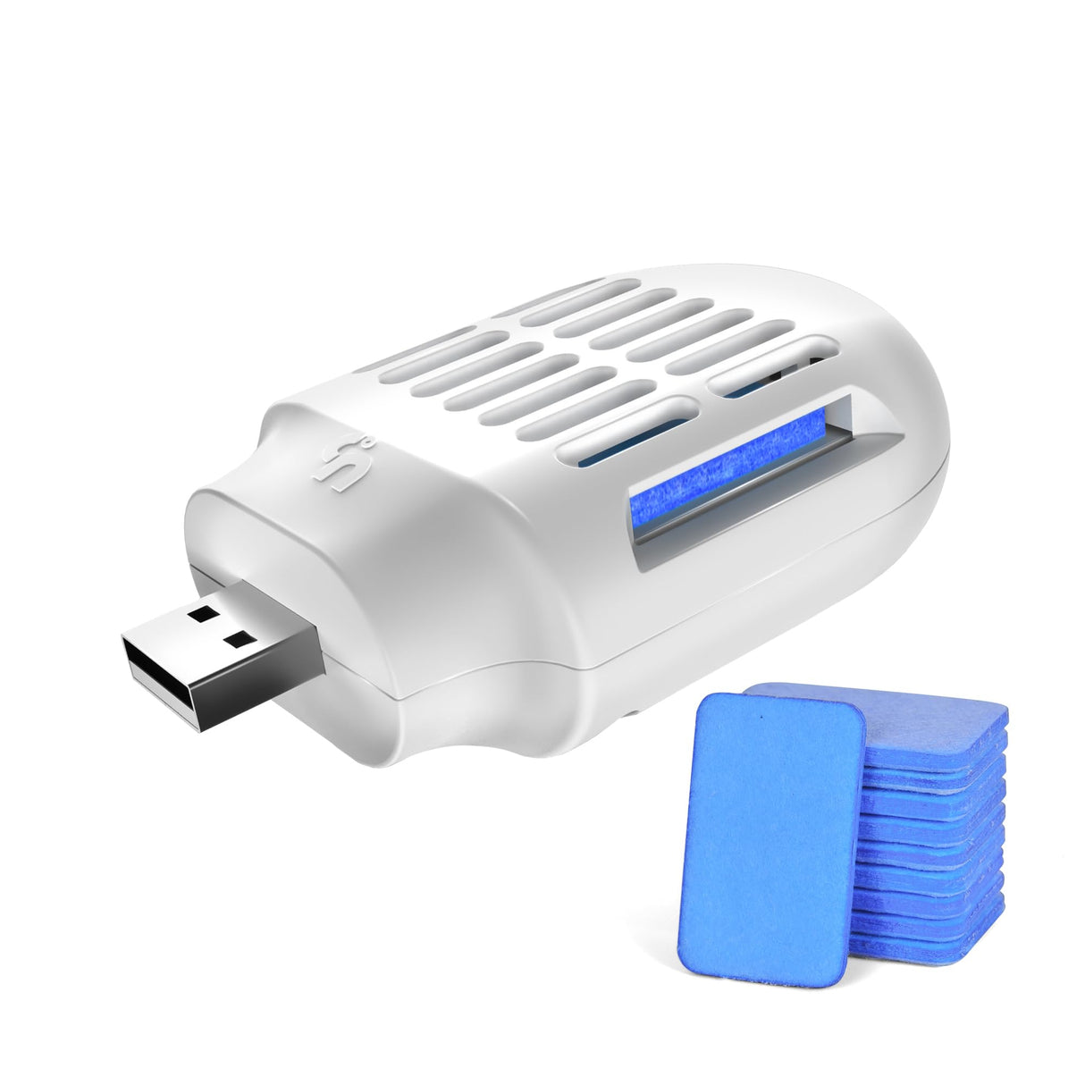 Simashts Mosquito Repellent Indoor Use, USB Powered Electronic Mosquito Repeller, Includes Mosquito Repellent Refills, with 20' Mosquito Protection Zone for Home, Office