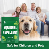 SUAVEC Squirrel Repellent, Chipmunk Repellent, Outdoor Squirrel Repellents, Squirrel Repellant for Attic, Squirrels Deterrent for Plant, Squirrel Away, Mint Repellent Squirrel for Bird Feeders-8P