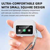 Wireless Earbuds with Multifunctional Touch Screen & 16 Language Switching Bluetooth 5.4 High-Fidelity Stereo Sound Clear Calls Compatible with Android & iOS