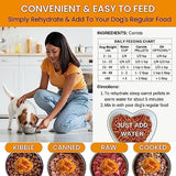 Olewo Original Carrots for Dogs – Fiber for Perfect Poop, Dog Food Toppers for Picky Eaters, Natural Skin & Coat Support, Multivitamin, Probiotics for Digestive and Gut Health, 5.5 lbs