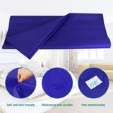 YHK Tubular Slide Sheet for Patient Transfer, Sliding Draw Sheets to Assist Moving Elderly,Slides for Cars, Hospital Bed, Home Care(Blue, 28"x28"(72x72cm)