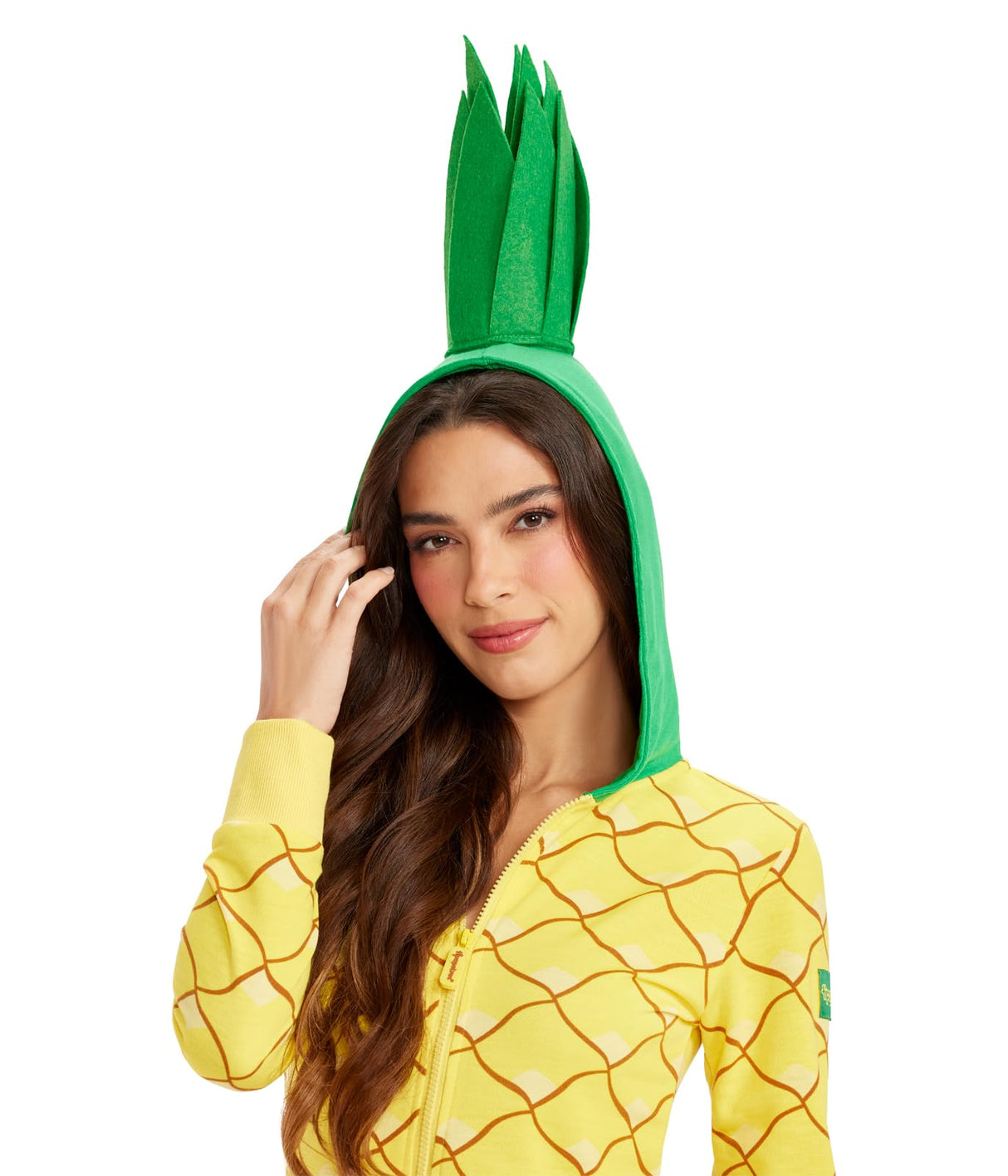 Tipsy Elves Pineapple Halloween Costume Dress: Large
