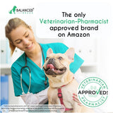 Balanced Breed Dog Probiotics Digestive Health Enzymes Made in USA Vet-Pharmacist Approved Fortiflora Probiotics Dogs Anti Yeast Supplements Constipation Relief Dog Yeast Itchy Skin Itchy Ears Non-GMO