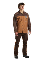 Upland Briar Shirt, Made in U.S.A. (Brown, Small)