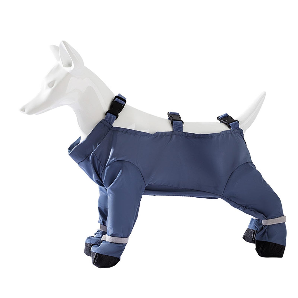 Dog Suspender Boots, Anti Slip Water Proof Adjustable Dog Shoes with Suspender, Paws Protector, Paws Boot Leggings for Small Medium Large Dog, Snow, Rain, Hiking, Hot Pavement (S)