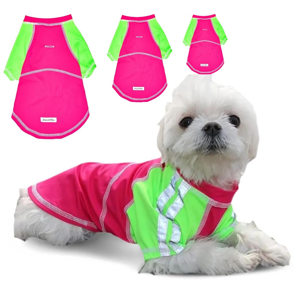 Louie de Coton Dog Clothes | Shirts for Large 3XL Size | Dog Sunscreen Cooling T-Shirt with UPF50+ Max Protection from Sunburn | Cooling Vest for Dogs Made in USA Sun Shirt for Dogs