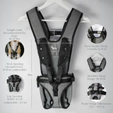 My Modern Pet Dog Carrier Backpack for Small & Medium Dogs – Hands-Free Front Chest Carrier, Escape-Proof, Breathable, Adjustable Straps for Comfortable Travel & Hiking