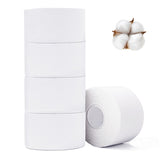 ADMITRY Athletic Tape,5 Pack White Sports Tape,Very Strong No Sticky Residue Wrist Ankle Tape for Gymnastics Boxing Lacrosse Climbing Hockey Bat