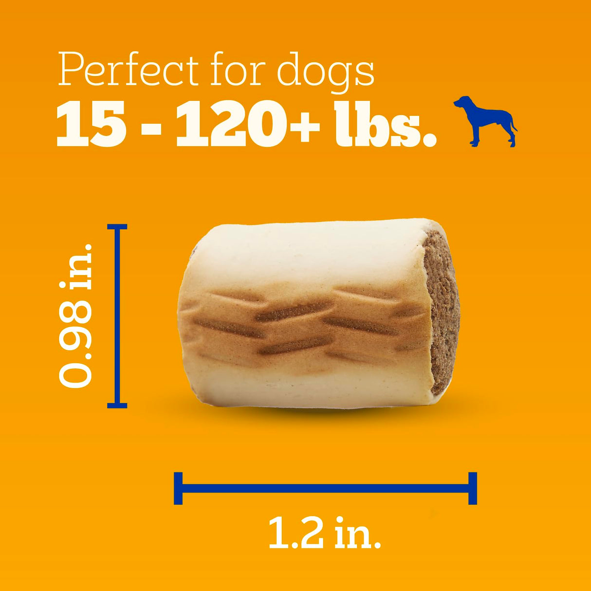 Pedigree Dry Dog Treats MarroBone, Real Beef Flavor, 6 lb. Bag (Pack of 1)