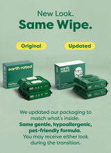 Load image into Gallery viewer, Earth Rated Pet Wipes for Dogs and Cats, Hypoallergenic, Cleaning and Hydrating, for Grooming Paws, Body and Butt, Unscented, 400 Count
