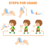 MTYLUIG Handheld Spacer for Adult and Kids Spacer OTC