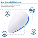 (2026 Upgraded) Ultrasonic Insect & Pest Indoor Repeller, Plug-in Pest Control Electronic Repellent for Rodent, Mouse, Mice, Rats, Roaches, Bugs, Ants, Spiders, Mosquitoes, for Home, Warehouse 6 Pack