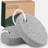 2PCS Natural Pumice Stone, Lava Pedicure Tools Hard Skin Callus Remover for Feet and Hands - Foot File Exfoliation to Remove Dead Skin, and Callusess