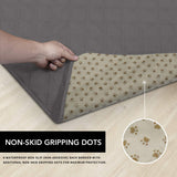 Easy-Going 100% Waterproof Dog Bed Cover, Non-Slip Pet Blanket for Furniture, Washable Couch Cover, Repleasement Sofa Cover (96x82 in,Gray)