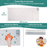 Pet Shock Mat for Dogs and Cats with Tester - Keep Pets Off Couch, Bed, Kitchen with Adjustable Training Modes 48X20