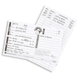 Juvale Pet Grooming Cards - Double-Sided Dog Grooming Client Cards - Pack of 100, 8 x 5 in