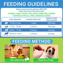 Load image into Gallery viewer, 200 PCS Probiotics for Dogs - Dog Probiotic Chews for Gut Health, Digestive Support &amp; Itchy Skin Relief Pet Diarrhea Gas Treatment - Probiotics, Digestive Enzymes, Prebiotics, Pumpkin
