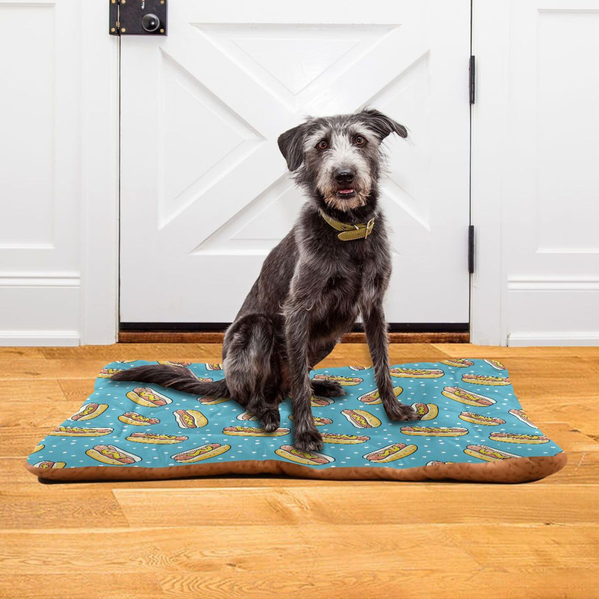 Sletend Pet Bed Hot Dog Dog Bed Mat Absorbing Non Slip Pad Pet Sleeping Mat for Small, Medium, and Large Dogs Puppy Cat 36 in x 24 in