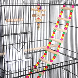Yaheetech 39-inch Roof Top Large Flight Parrot Bird Cage for Small Quaker Parrot Cockatiel Sun Parakeet Green Cheek Conure Budgie Finch Lovebird Canary Pet Bird Cage w/Toys
