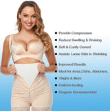 Moolida 3 Pack Lipo Foam - Post Surgery Ab Board for Use with Post Liposuction Surgery Flattening Abdominal Compression Garments Liposuction Foam pads for Recovery 8"X11"