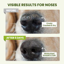 Load image into Gallery viewer, PawSono Lick-Safe Dog Paw &amp; Nose Balm with Coconut Oil | Winter Snow, Road Salt &amp; Cold Pavement Protector | All-Natural Moisturizer &amp; Soother for Dry, Cracked Pads &amp; Snout | Horse Hoof, Joint Care

