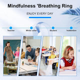 Mindfulness Gifts, 4-7-8Guided Visual Meditation Tool, Stress Relief Sleep Gifts for Adults & Kids, Self Care Gift for Women, Relaxation Gifts,Stress Relief Gifts for Women Breathing Light for ADHD