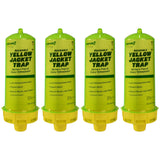 RESCUE! Reusable Yellowjacket Trap – Includes Attractant - 4 Traps