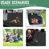 Flibaluly Dog Car Seat Cover for Back Seat,Back Seat Pet Cover for Dogs,Protects Against Fur,Mud & Scratches for Cars & SUVs,Backseat Cover for Dogs in Car