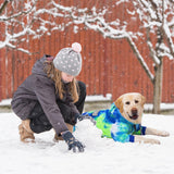 Dog Hoodies Winter Coat for Large Medium Dogs, Pullover 6 Legs Warm Coat Hooded Sweatshirt, Fleece Hoodie for Cold Weather (Bandhnu Green, 5X-Large)
