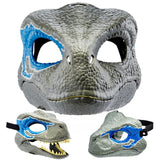PIPI Dog Dinosaur Mask Headgear-Open Mouth Feeding-Tyrannosaurus Pet Full Face Mask Gala Funny Chin-Suitable for Large and Medium Dogs (A), 6.7x7.5x9.8 inches