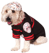 Friday the 13th: Jason Voorhees Pet Costume for For Dogs or Cats by Rubies, XL