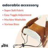 Huxley & Kent Pet Hat | Turkey Tester (Medium) | Fun Thanksgiving Holiday Hat for Dogs/Cats | Cute, Comfortable and Fun | SnugFit Strings for Best Fit