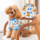 Pippo's Shop 2 Pack Dog Shirt Premium Peru Cotton–Fashionable and Cute, Pet Apparel Lightweight Stretch Puppy Cool Soft T-Shirt Smooth Breathable Clothes (Bee & Pup-Boy Pack, Small)