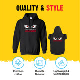 APPARELYN Funny Matching Dog & Owner Outfit Sweater - Monster Pet & Owner Matching Hoodie Sweatshirt | Royal Blue L Human | 2XL