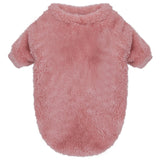 SEKUMDAN Dog Sweaters Clothes Coat for Small Dogs Boy or Girl Cat Puppy Coat Sweatshirts Soft Warm Fluffy Winter Jacket Apparels (Old Rose,Pale Pink,Pale Lavender, Large)