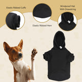 Dog Sweaters for Large Dogs,Security Dog Hoodie Warm Cozy Brushed Fleece Interior Pet Clothes Sweatshirt with Pocket Hoodie for Large Dogs(XXL)