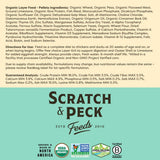 Scratch and Peck Feeds Whole Grain Layer Pellets Chicken and Duck Feed - 25 lbs Bag - Corn-Free and Soy-Free - 18% Protein, Certified Organic and Non-GMO Project Verified Chicken Food