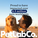 PetLab Co. Skin & Coat Chew - Optimize Scalp and Fur Condition with a Tasty Dog Chew, Packed with Beneficial Fatty Acids, Vitamins and Apple Cider Vinegar - Packaging May Vary