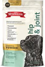 Load image into Gallery viewer, The Missing Link Hip &amp; Joint + Probiotics Supplement 1lb Bag - Superfood Powder for Dog Cartilage &amp; Bone Health, Joint Mobility &amp; Flexibility

